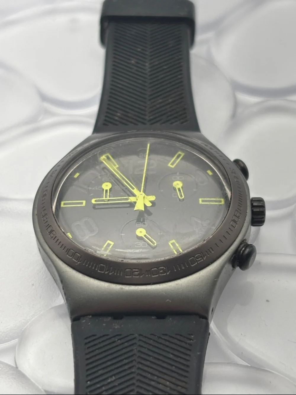Swatch Watch - YCM4000 - RAY OF LIGHT BLACK